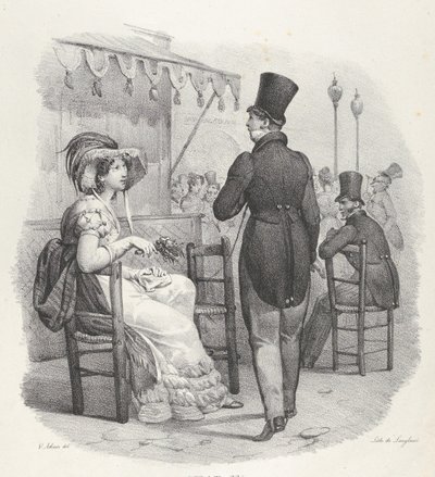 Cap. IV: ¡Ella me mira! ¡Dios, qué felicidad!, 1824 de Victor Adam