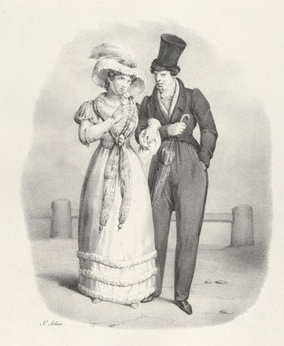 Cap. V: Es una mujer honesta, 1824 de Victor Adam
