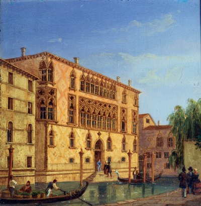 Palazzo Giovanelli, siglo XIX de Victor Adam