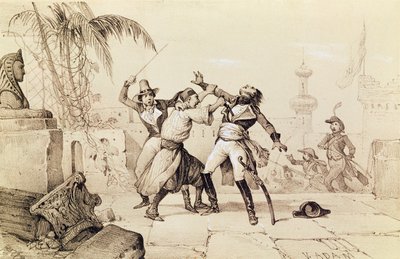El asesinato del General Kleber por un fanático, 14 de junio de 1800 de Victor Adam