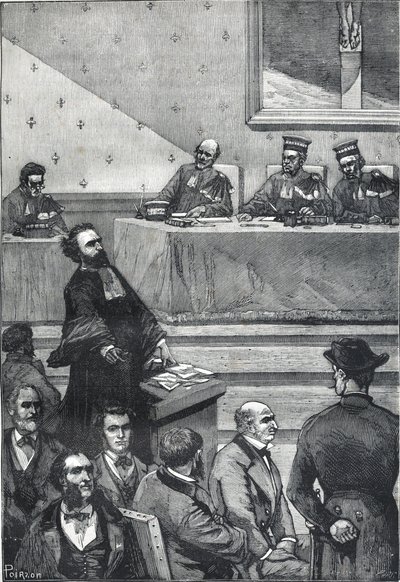 Popular biografía ilustrada de Gambetta - Dominado por la elocuencia de este recién llegado de Victor Armand Poirson