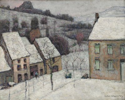 Murol en la Nieve de Victor Charreton