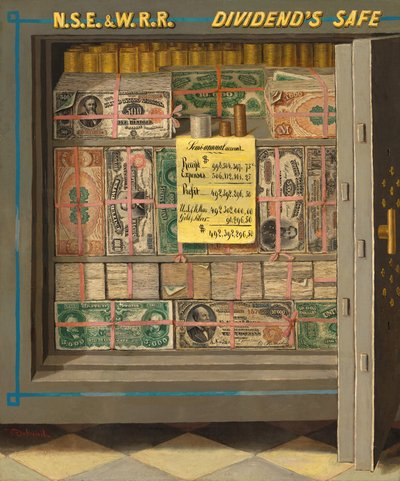 Dinero seguro, 1898 o después de Victor Dubreuil