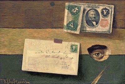 El ojo del artista, c.1898 (óleo sobre lienzo) de Victor Dubreuil