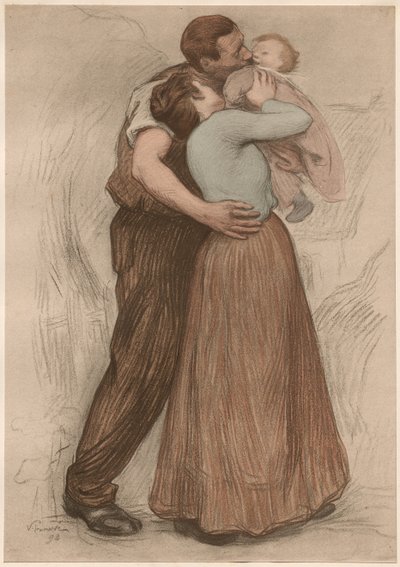 El beso de Victor Emile Prouve