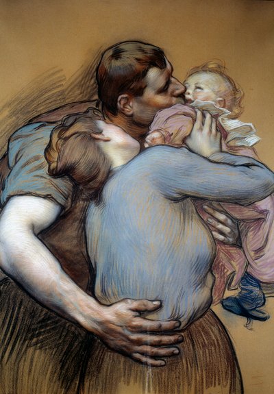 La familia de Victor Emile Prouve