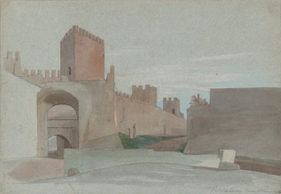 Porta San Lorenzo, Roma de Victor François Eloi Biennourry