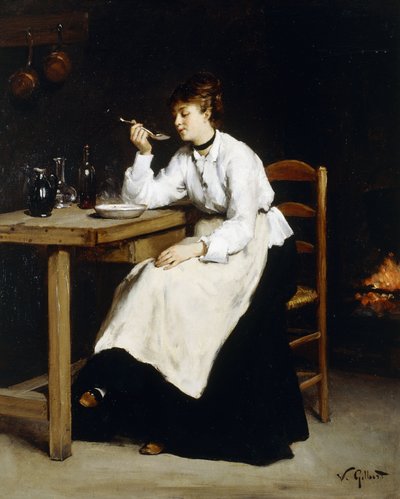 Junto al fuego de Victor Gabriel Gilbert