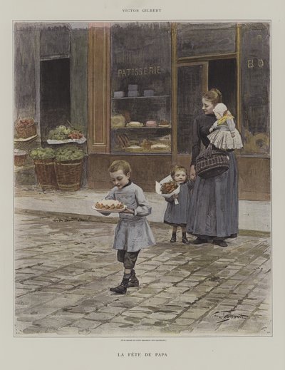 La Fête de Papa de Victor Gabriel Gilbert