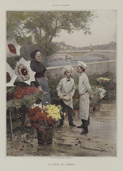 La Fiesta del Patrón de Victor Gabriel Gilbert