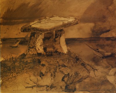 Dolmen donde me habló la boca de sombra de Victor Hugo
