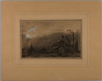 Paisaje con castillo de Victor Hugo