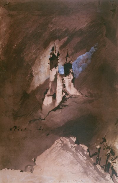 Recuerdo de un castillo en los Vosgos, 1857 de Victor Hugo