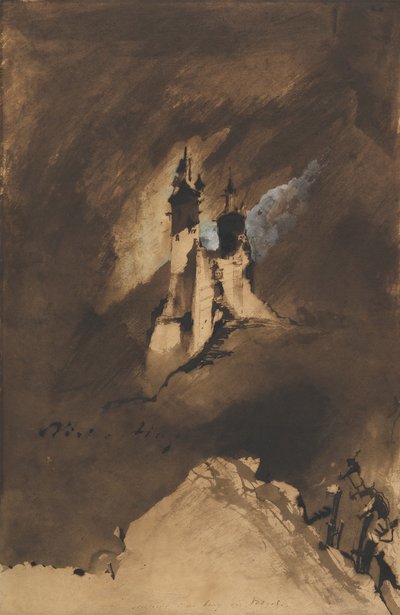 Recuerdo de un castillo en Vosgos, 1857 de Victor Hugo