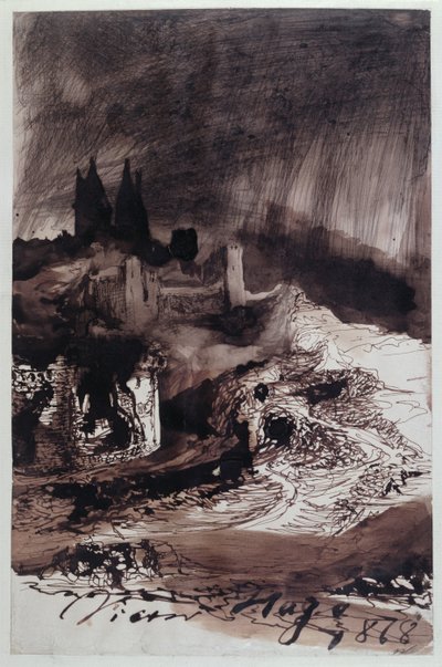 El castillo, 1878 de Victor Hugo