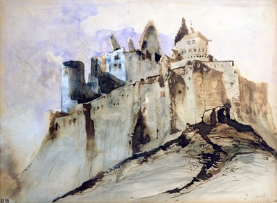El castillo de Vianden, 1871 de Victor Hugo