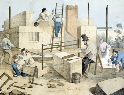 El albañil, el sastre y el cortador de piedra de Victor Janson