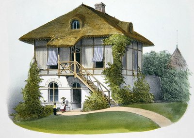 Una casa en Enghien, ilustración de 