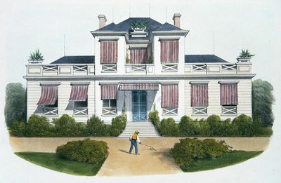 Una villa italiana, ilustración de 