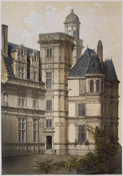 Hotel de Anjou, Angers, ilustración de 