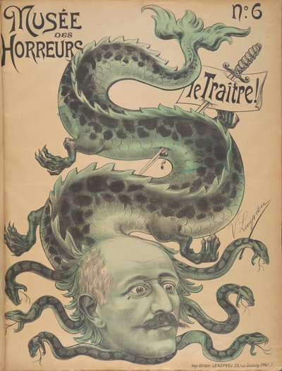 Galería de los Horrores: Alfred Dreyfus de Victor Lenepveu