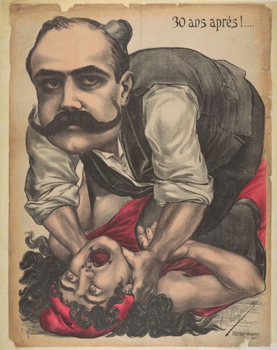 Musée des Horreurs Galería de Horrores: Alfred Dreyfus, 1899 de Victor Lenepveu