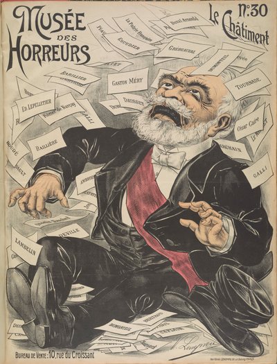Galería de Horrores del Musée des Horreurs: Émile Loubet, 1899 de Victor Lenepveu