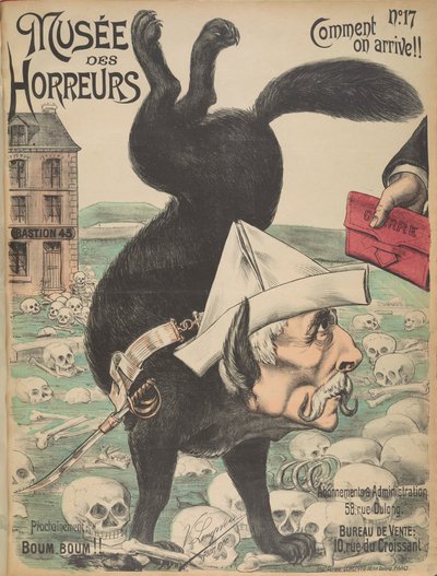 Musée des Horreurs Galería de Horrores: Gaston de Galliffet, 1899 de Victor Lenepveu