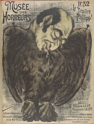 Galería de Horrores del Musée des Horreurs: Phillippe de Rothschild, 1899 de Victor Lenepveu