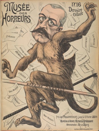 Galería de Horrores del Musée des Horreurs: Pierre Waldeck-Rousseau, 1899 de Victor Lenepveu