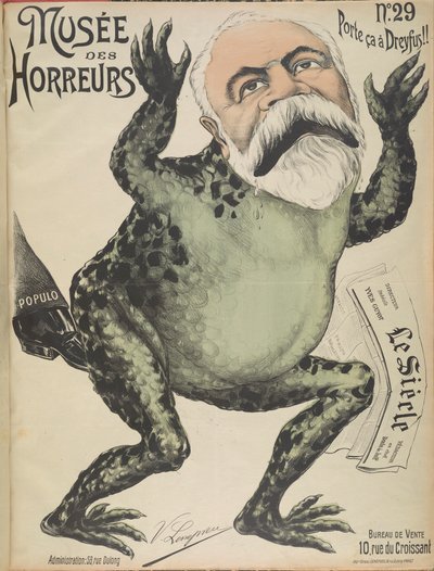 Musée des Horreurs Galería de Horrores: Yves Guyot, 1899 de Victor Lenepveu
