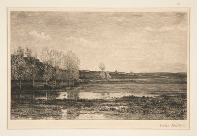 Paisaje de Victor Louis Focillon