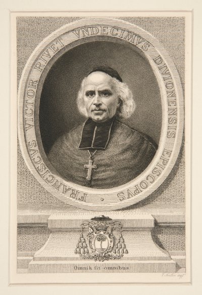Monseñor Rivet, después de Focillon de Victor Louis Focillon