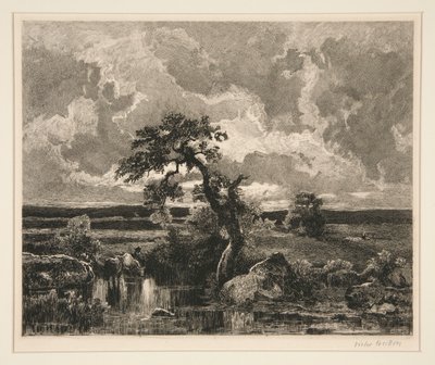 Puesta de sol de Victor Louis Focillon