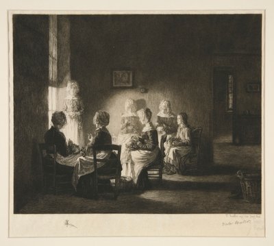 las encajeras de Victor Louis Focillon