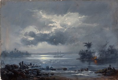 Estudio para “Paso de Humaitá” de Victor Meirelles