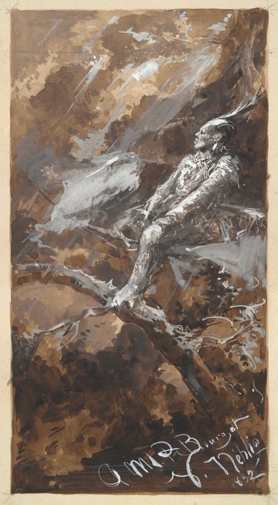 India en una tormenta de Victor Nehlig