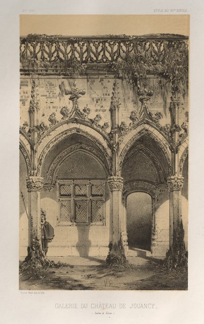 Pl. 41, Galerie Du Château De Jouancy Saone et Loire, 1860 de Victor Petit