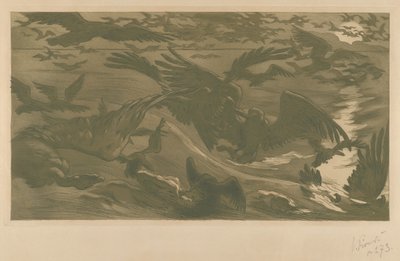 Aves de presa, 1893 de Victor Prouvé