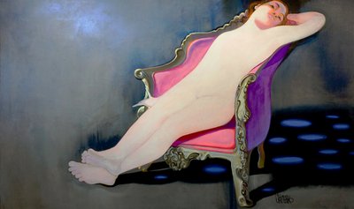Ensueño recostado de Victor Tkachenko