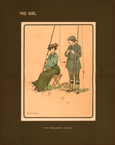 Su chica, La captura del pescador de Victor Venner