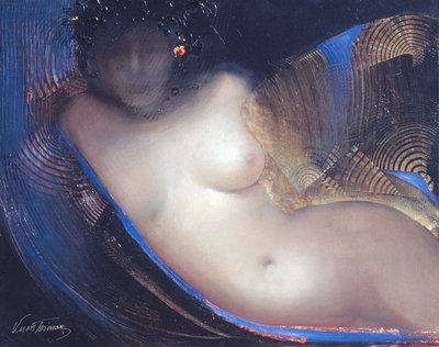Sin título, 2004 (óleo sobre lienzo y pan de oro) de Victoria Montesinos