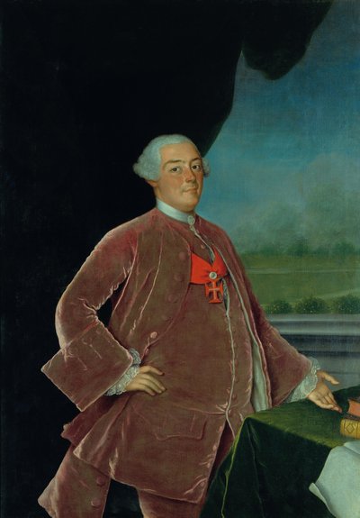 Retrato del Infante Pedro (futuro Rey Pedro III) de Vieira Lusitano