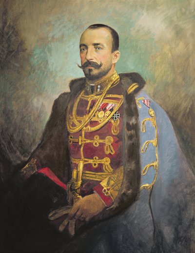 Archiduque José Augusto de Austria, c.1916 (óleo sobre lienzo) de Vienna Nedomansky Studio