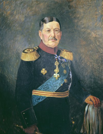 General Colmar Freiherr von der Goltz, c.1916 (óleo sobre lienzo) de Vienna Nedomansky Studio