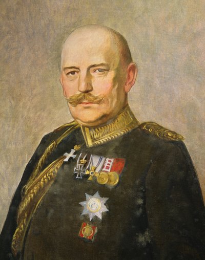 General Helmuth von Moltke el Joven, c.1916 (óleo sobre lienzo) de Vienna Nedomansky Studio