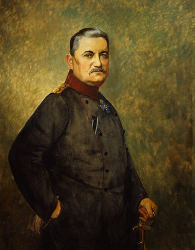 General Karl von Bulow, c.1916 (óleo sobre lienzo) de Vienna Nedomansky Studio
