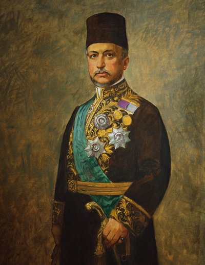 Gran visir Said Halim Pachá, c.1916 (óleo sobre lienzo) de Vienna Nedomansky Studio
