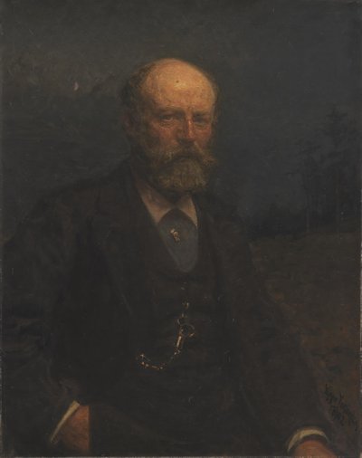 Autorretrato de Viggo Johansen