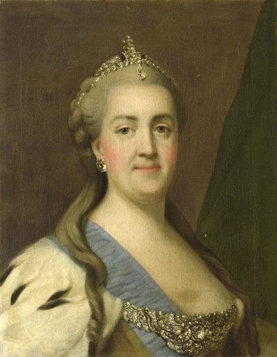 Catalina II (1729-96), Emperatriz de Rusia de Vigilius Erichsen